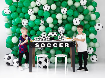 Globo metalizado - pelota de fútbol