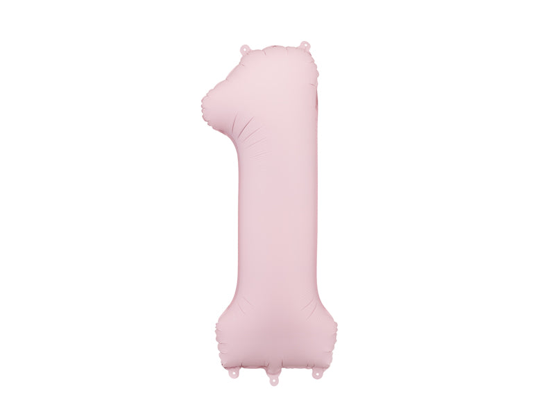 Globo metalizado 1 - 86cm rosado mate