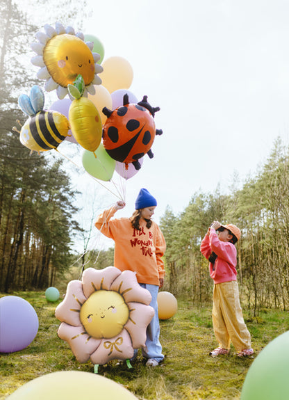 Globo metalizado - abeja