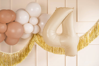 Globo metalizado 4 - 72cm latte