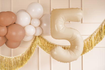 Globo metalizado 5 - 72cm latte