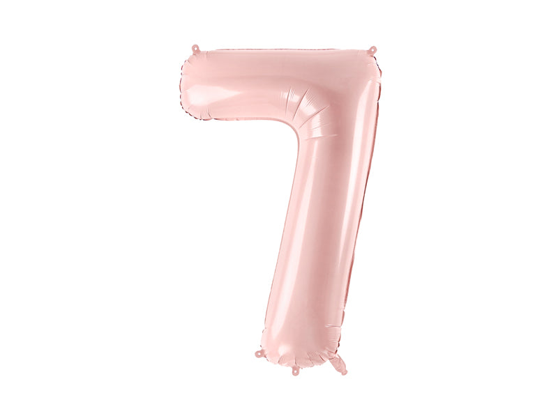 Globo metalizado 7 - 72cm rosado