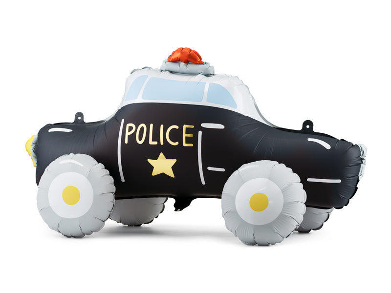 Globo metalizado - auto de policía