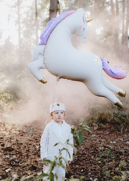 Globo metalizado - unicornio