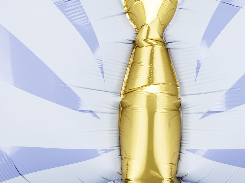 Globo metalizado - mariposa celeste