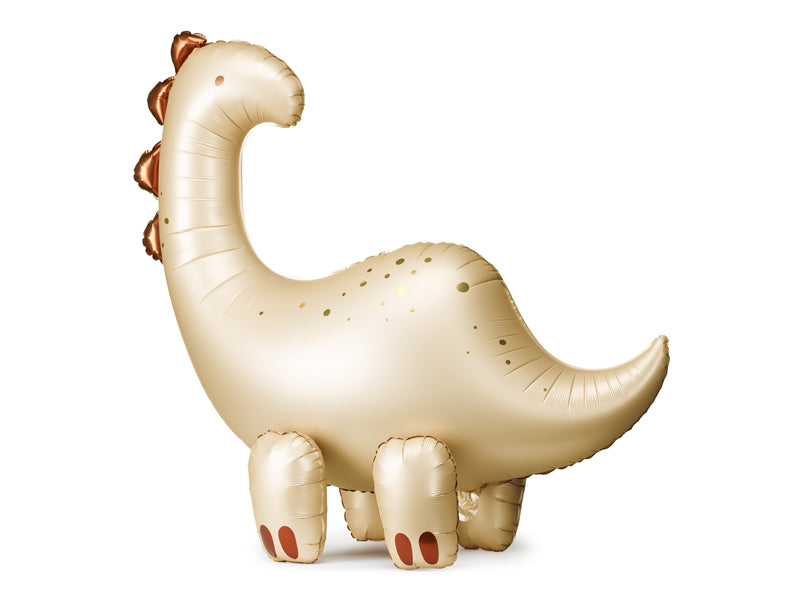 Globo metalizado - brontosaurus de pie