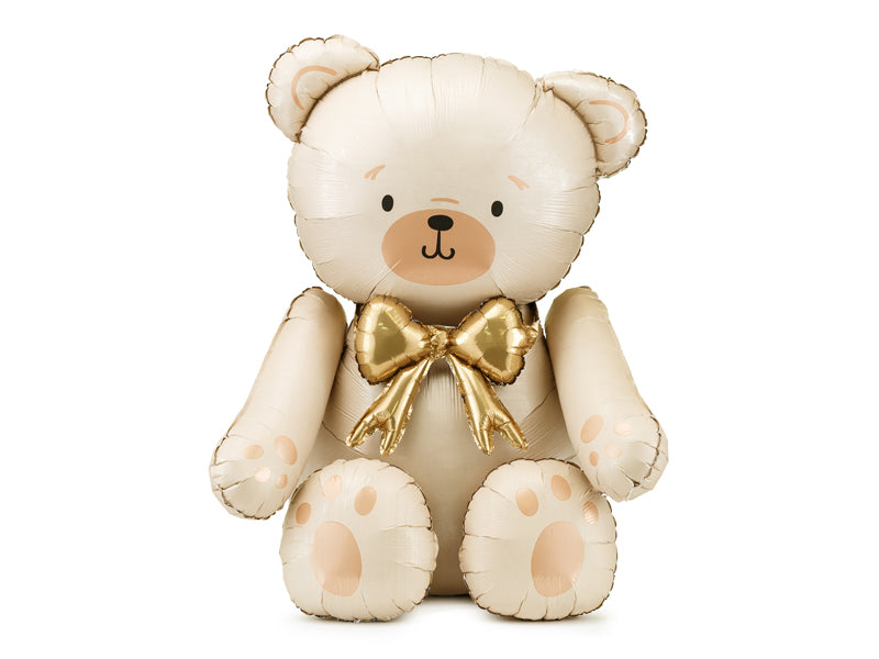 Globo metalizado - oso beige