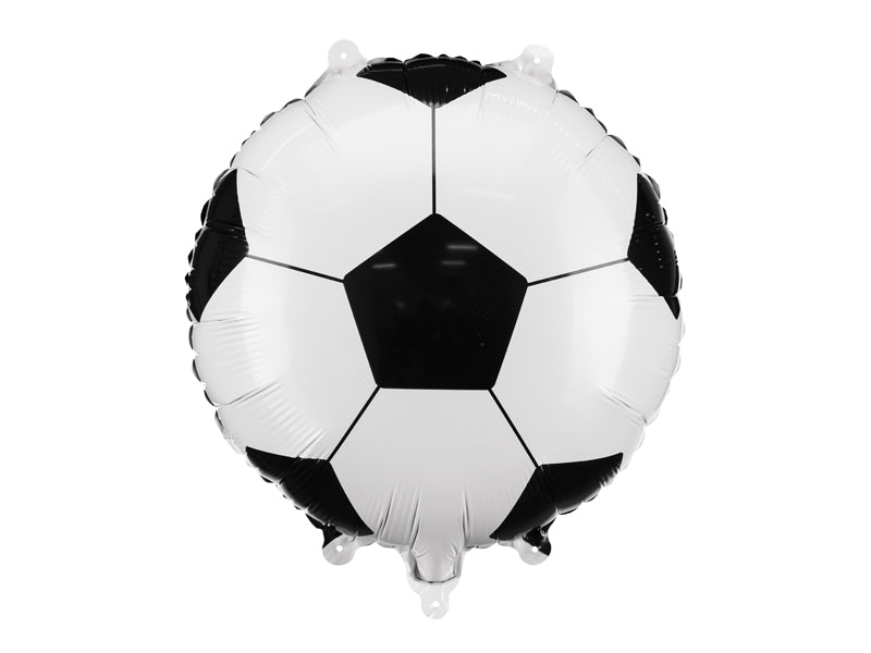 Globo metalizado redondo - pelota de fútbol