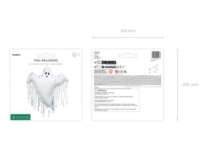 Globo metalizado - fantasma