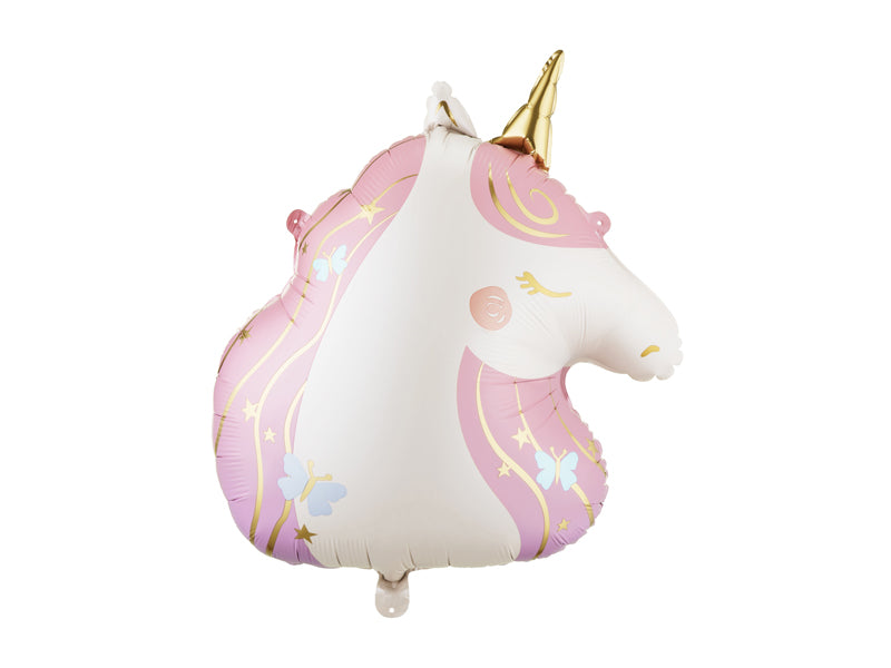 Globo metalizado - cabeza de unicornio