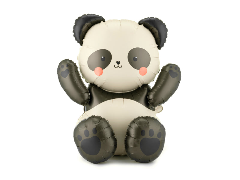 Globo metalizado - panda de pie