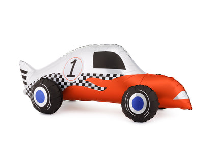 Globo metalizado - auto de carreras moderno