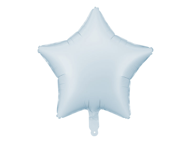 Globo metalizado - estrella pequeña celeste