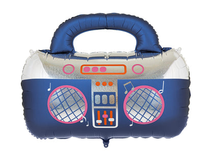 Globo metalizado - radiocasette
