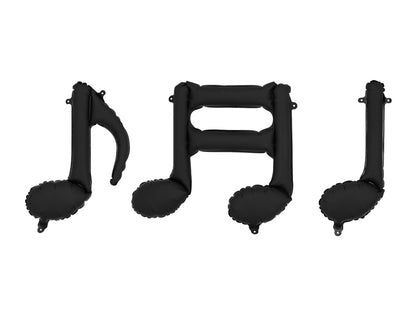 Globo metalizado - notas musicales (guirnalda)