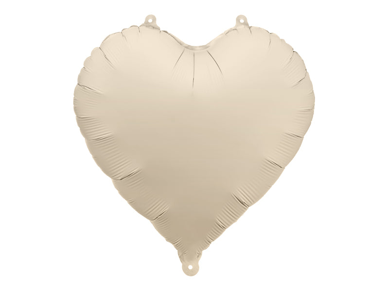 Globo metalizado - corazon pequeño arena