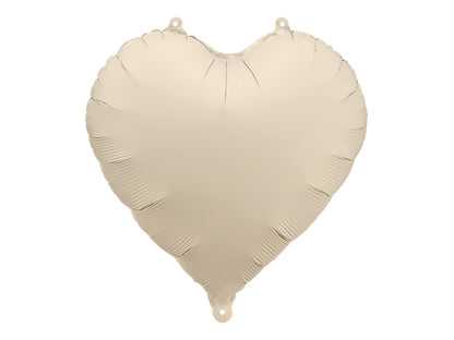 Globo metalizado - corazon pequeño arena