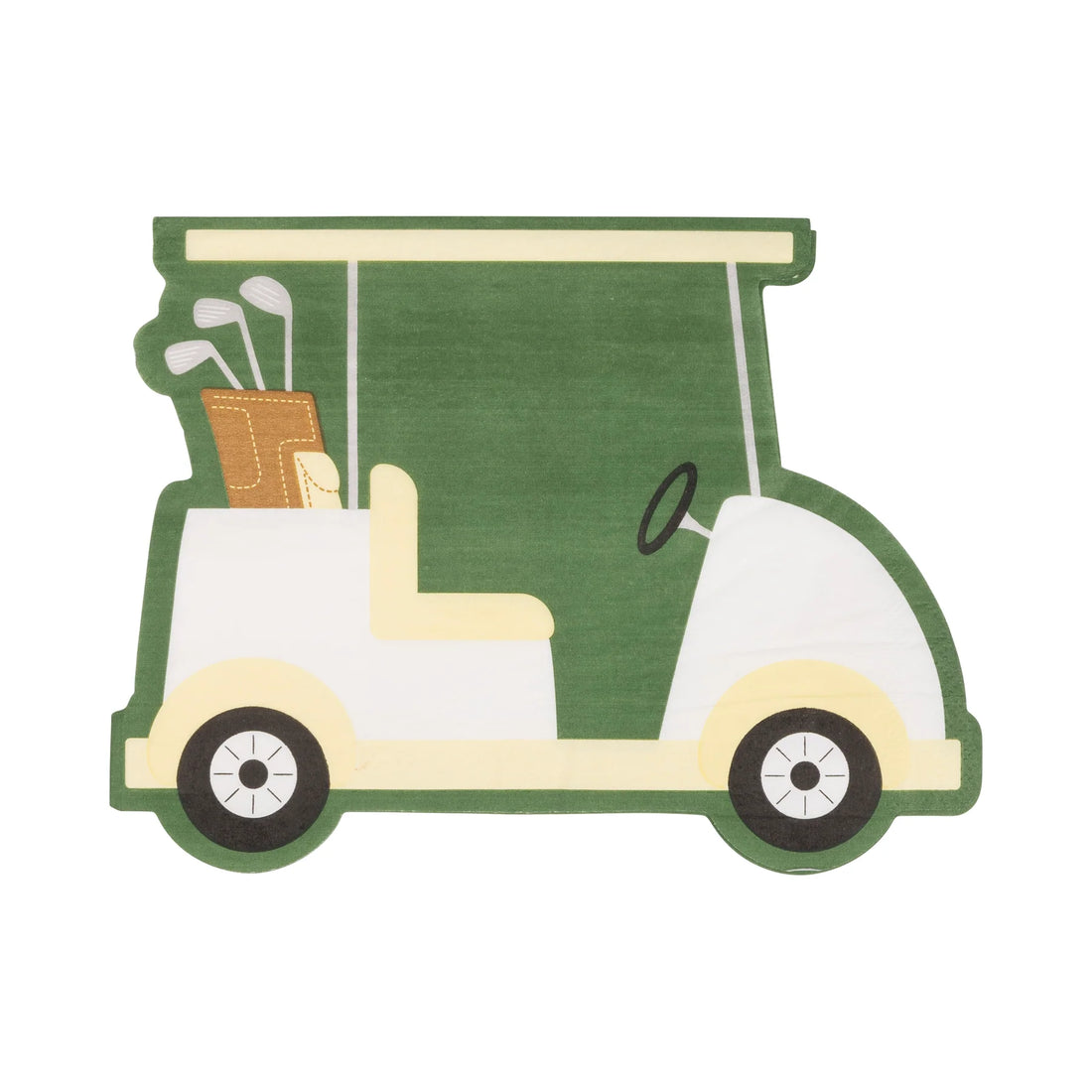 Servilletas carrito de golf