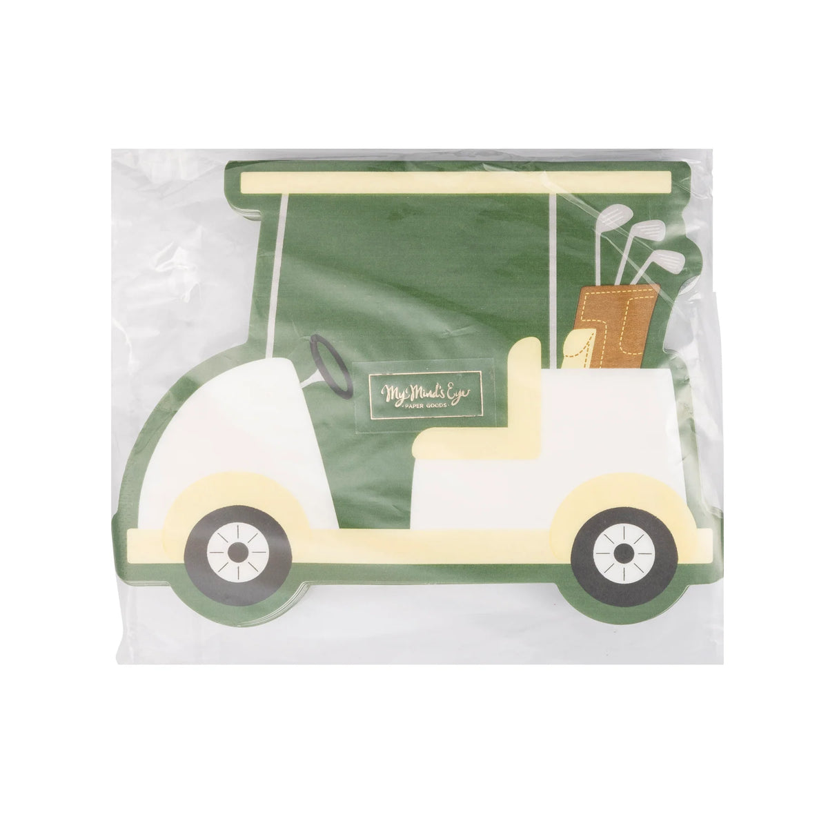Servilletas carrito de golf