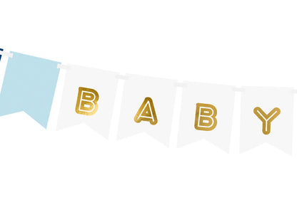 Guirnalda - baby boy celeste