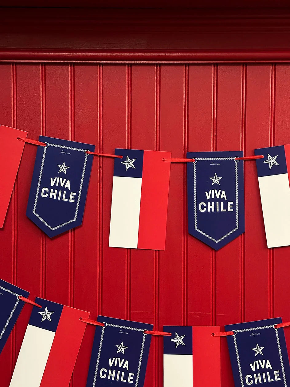Guirnalda · Banderas Viva Chile