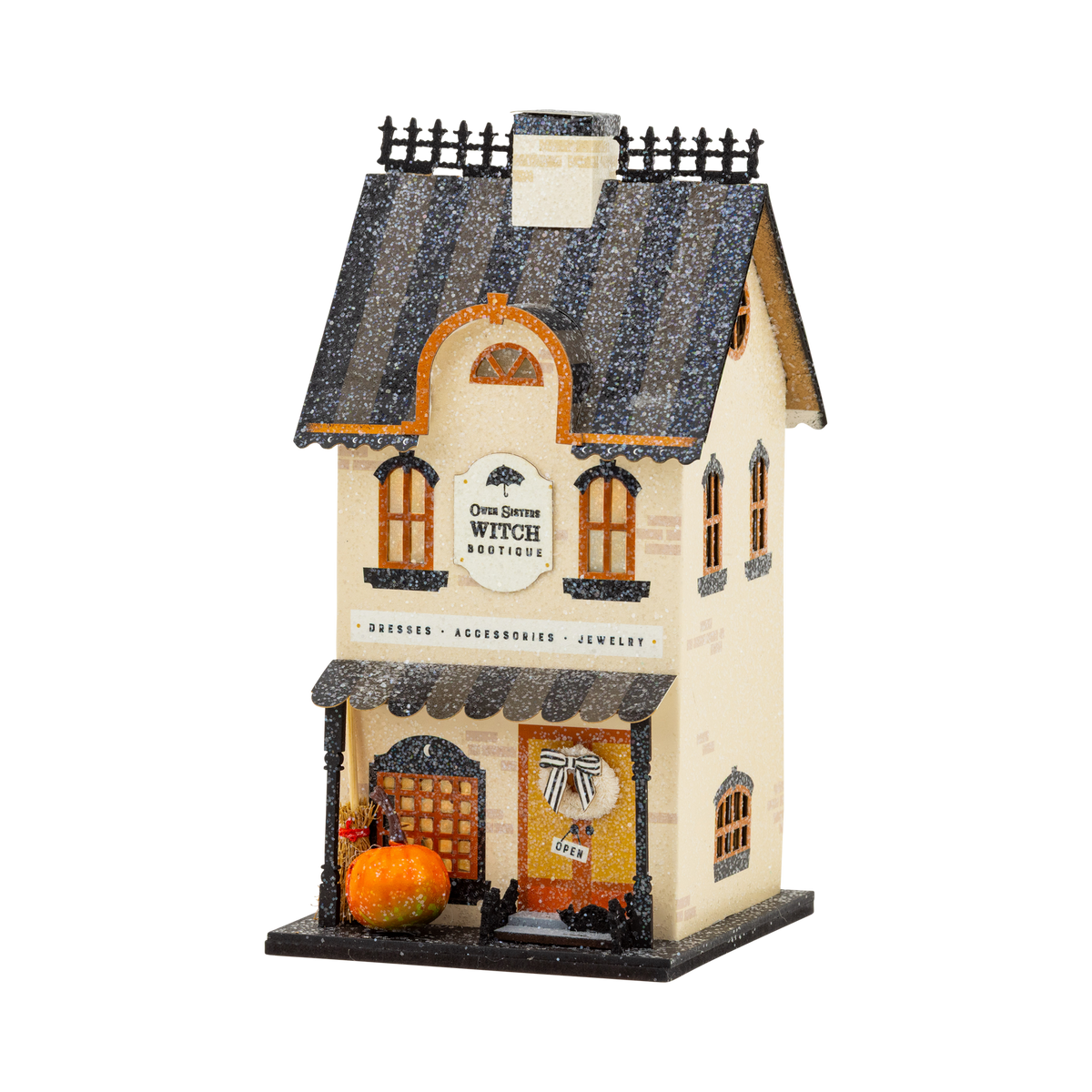 Casa aldea de Halloween iluminada - Bootique