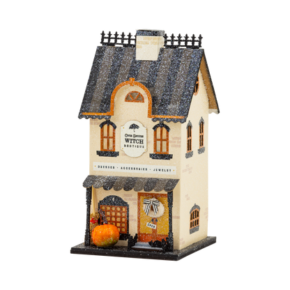 Casa aldea de Halloween iluminada - Bootique