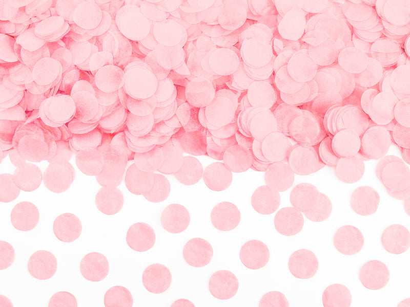 Confetti redondo - rosado