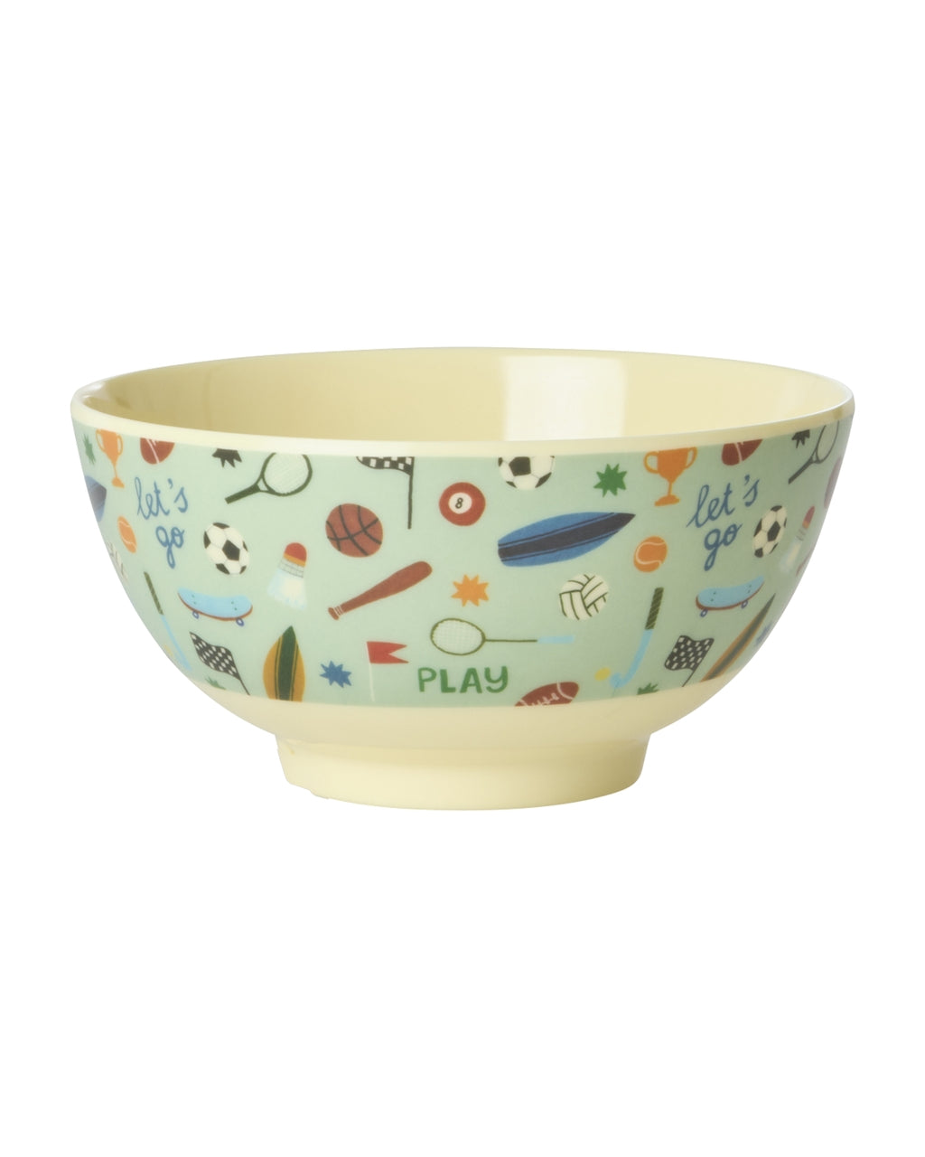 Bowl de melamina mediano - deportes