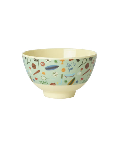 Bowl de melamina pequeño - deportes