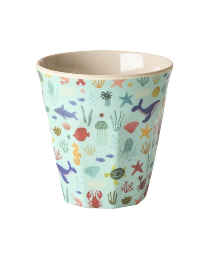 Vaso de melamina - oceano azul