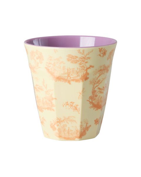 Vaso de melamina - toile de jouy