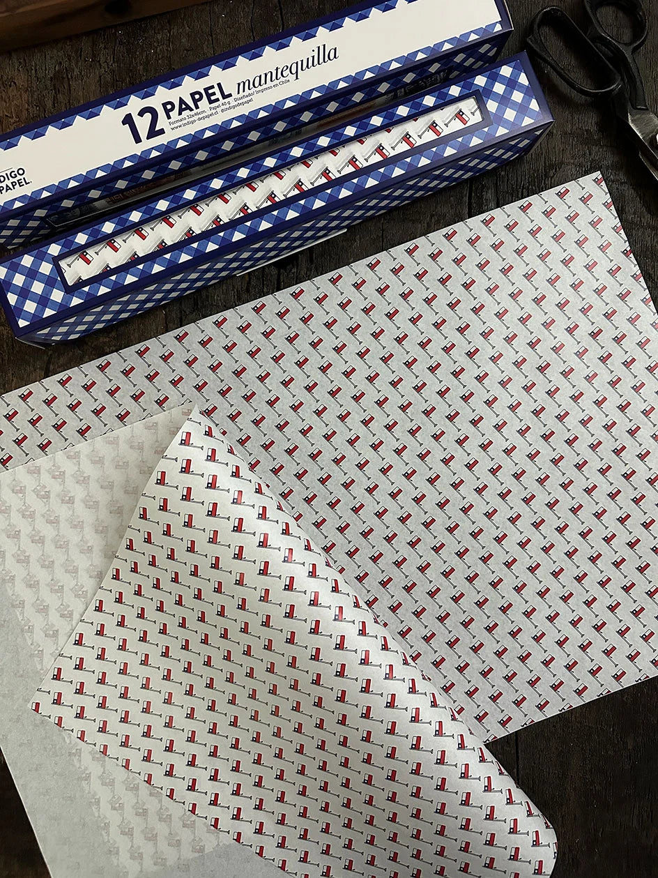 Papel mantequilla - Banderas