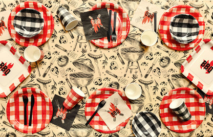 Mantel de papel - BBQ