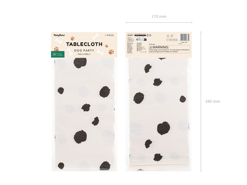 Mantel de papel - manchas
