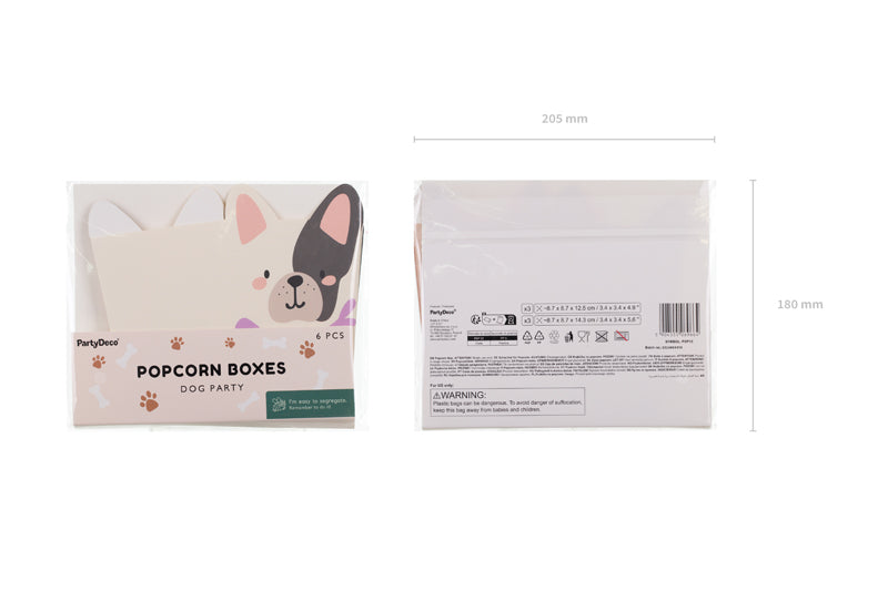 Cajas para cabritas - perritos