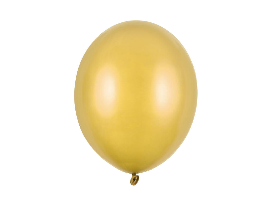 Pack 4 globos 30 cm - Dorado