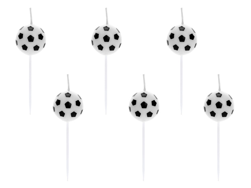 Velas pelota de fútbol