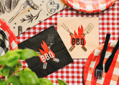 Servilletas BBQ - grandes