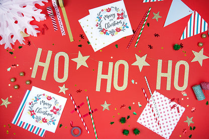 Bakers twine 50m - rojo y blanco