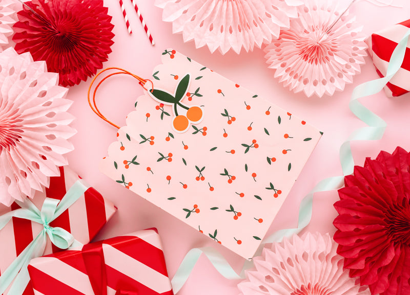 Bolsa de regalo - cerezas M