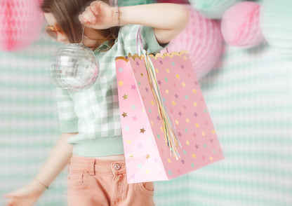 Bolsa de regalo L - estrellas