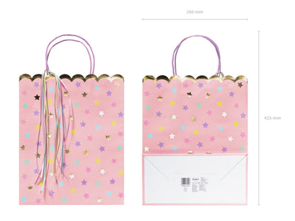 Bolsa de regalo L - estrellas