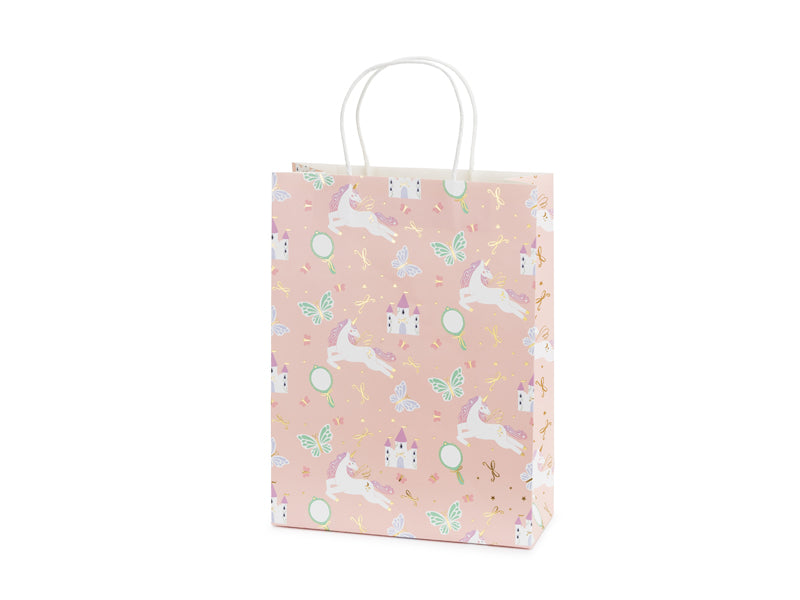 Bolsa de regalo M - unicornios