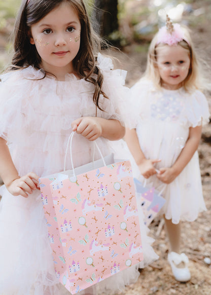 Bolsa de regalo M - unicornios
