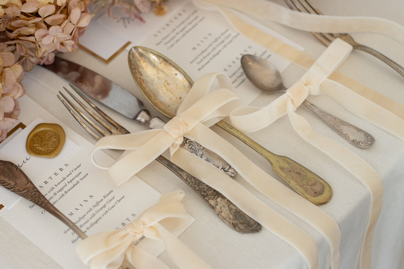 Cinta de terciopelo 15mm x 10m - beige