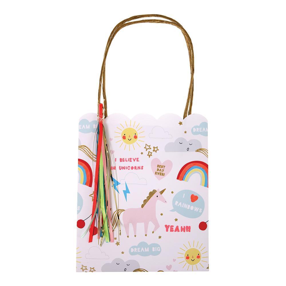 Bolsas para sorpresas unicornios