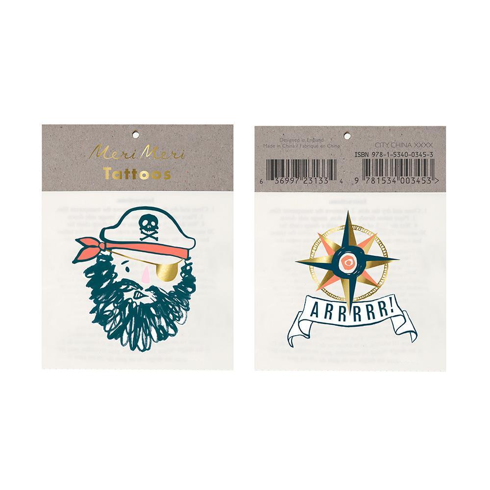 Tatuajes pequeños - piratas