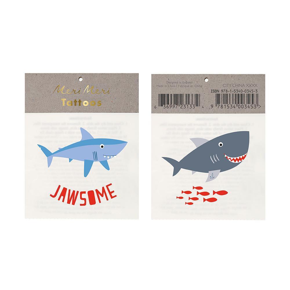 Tatuajes pequeños - tiburones