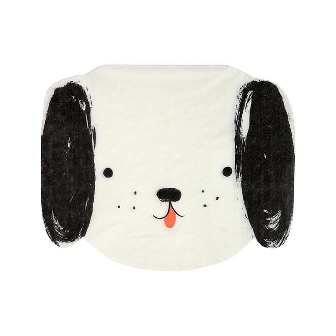 Servilletas con forma de perrito